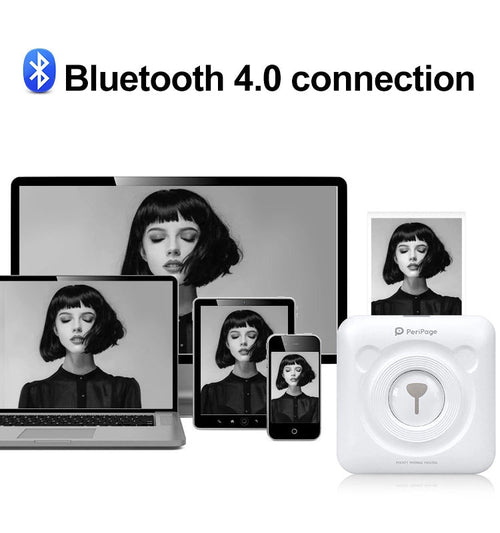 Mini Bluetooth termální tiskárna nálepek a štítků
