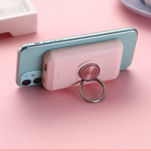 Bezdrátová magnetická nabíječka a powerbank pro iPhone 12+