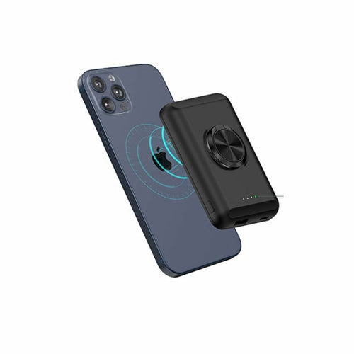 Bezdrátová magnetická nabíječka a powerbank pro iPhone 12+