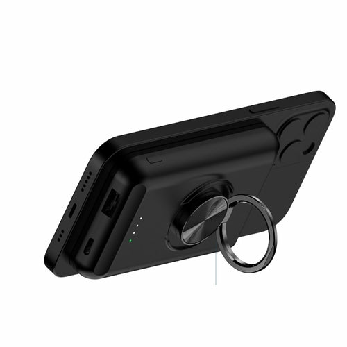 Bezdrátová magnetická nabíječka a powerbank pro iPhone 12+