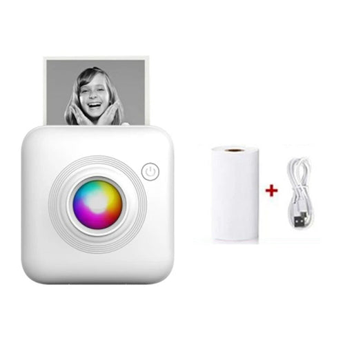 Mini kapesní tiskárna štítků – bezdrátová, Bluetooth