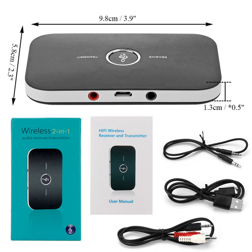 Bluetooth 4.1 audio přijímač a vysílač 2 v 1