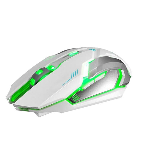 Bezdrátová tichá LED gaming myš Ninja Dragon Stealth 7