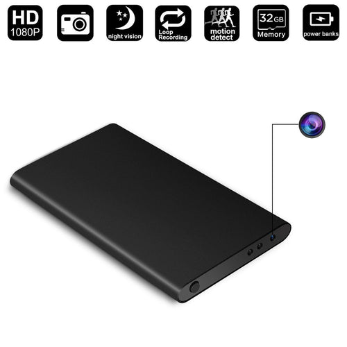 Bezpečnostní kamera s powerbankou 1080P HD