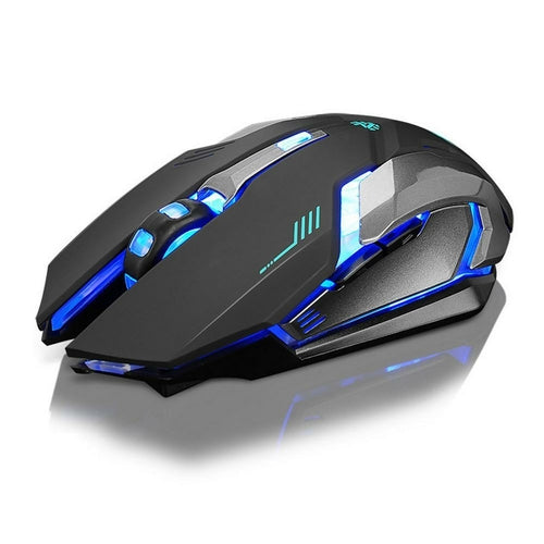 Bezdrátová tichá LED gaming myš Ninja Dragon Stealth 7