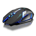 Bezdrátová tichá LED gaming myš Ninja Dragon Stealth 7